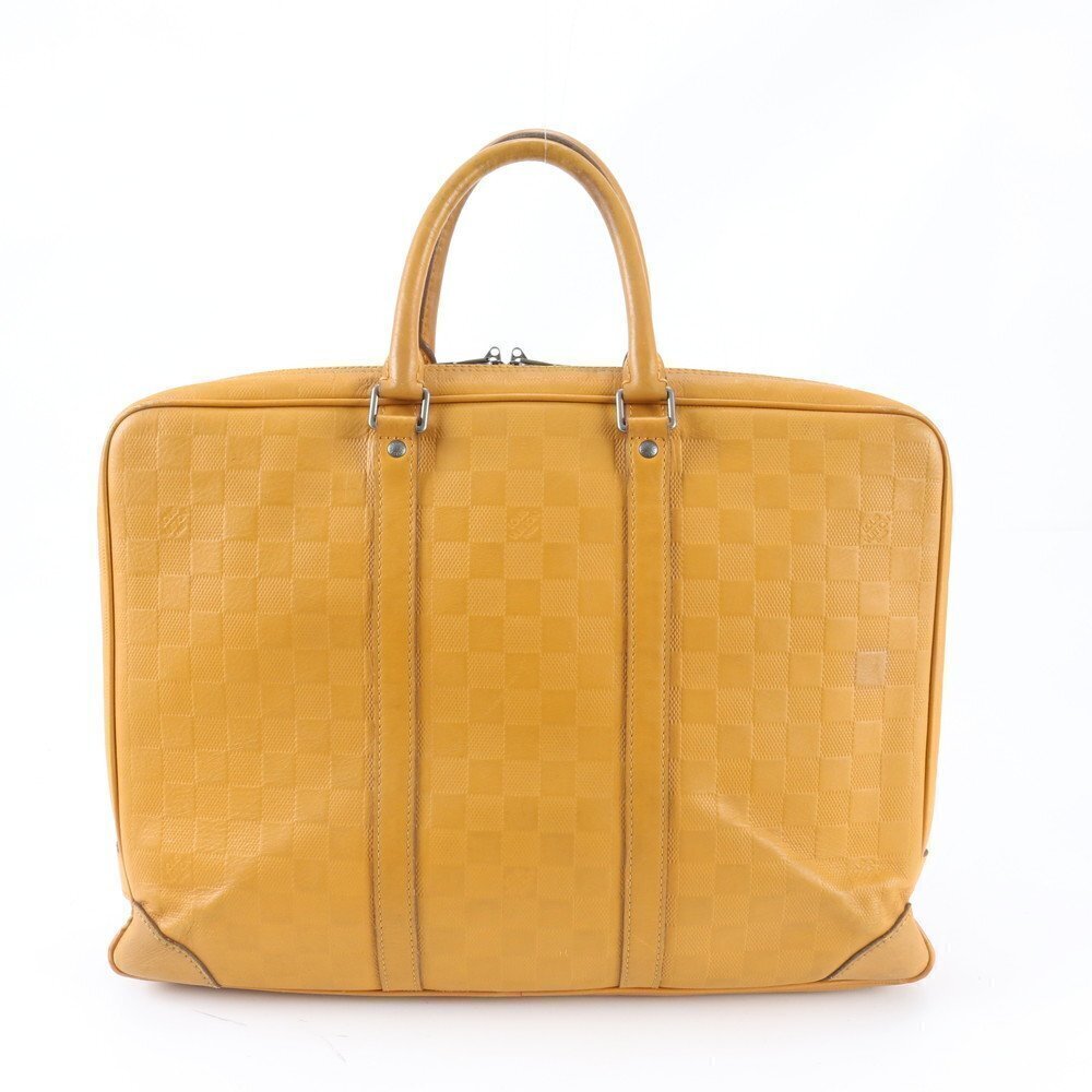 Louis Vuitton Damier Infini Porte Documents Voyage PDV Leather Business Bag RIM